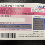 買取品：ANA株主優待券